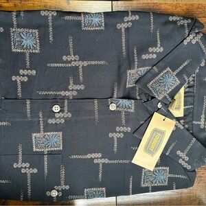 The Foundry Supply Co. Black Burma Sport Shirt -2XL